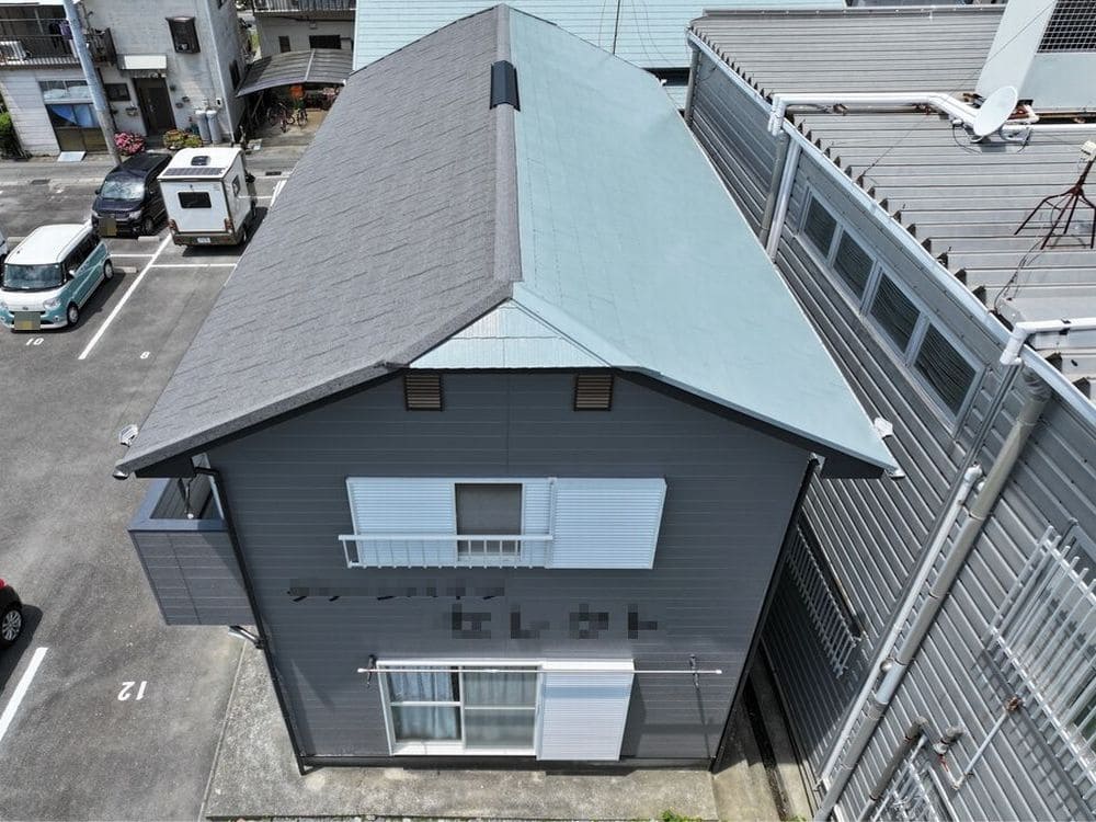 鳥羽市の外壁塗装、屋根工事、防水工事をリペイント匠が施工した写真