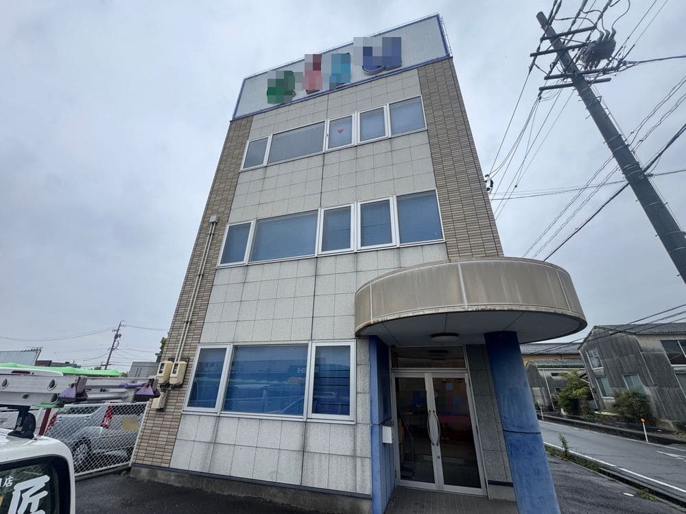 四日市市_K様所有ビル_外壁塗装・屋根塗装_施工前