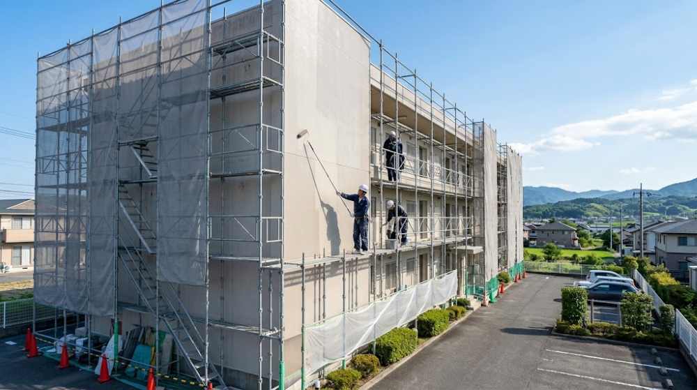 マンション外壁塗装の費用相場はいくら？規模別の総額と平米単価の目安